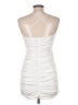 Lucy In The Sky 100% Polyester White Cocktail Dress Size L - photo 2
