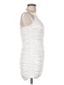 Lucy In The Sky 100% Polyester White Cocktail Dress Size L - photo 4
