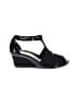 Earth Black Wedges Size 8 - photo 1