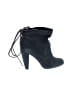 Kathryn Amberleigh 100% Leather Black Gray Ankle Boots Size 8 1/2 - photo 1