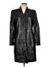 Anne Klein 100% Leather Black Coat Size 12 - photo 1