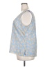 Draper's & Damon's 100% Polyester Blue Sleeveless Blouse Size 2X - photo 5