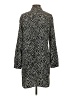 Old Navy 100% Polyester Polka Dots Black Casual Dress Size Sm - P - photo 2