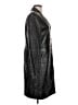 Anne Klein 100% Leather Black Coat Size 12 - photo 4