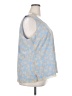 Draper's & Damon's 100% Polyester Blue Sleeveless Blouse Size 2X - photo 4