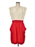W118 by Walter Baker 100% Polyester Color Block Red Cocktail Dress Size M - photo 1