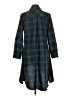 Unbranded 100% Polyester Plaid Green Casual Dress Size L - photo 2