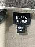 Eileen Fisher Houndstooth Gray 3/4 Sleeve Button-Down Shirt Size M - photo 7