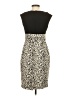 New Directions Animal Print Brown Cocktail Dress Size 4 - photo 2