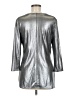 Avon Metallic Silver 3/4 Sleeve Top Size M - photo 2