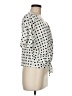 Zara Polka Dots Ivory Short Sleeve Blouse Size M - photo 4