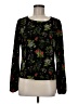Leith Black Long Sleeve Blouse Size M - photo 1