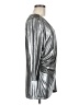Avon Metallic Silver 3/4 Sleeve Top Size M - photo 4