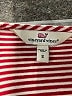 Vineyard Vines Stripes Red Romper Size S - photo 4