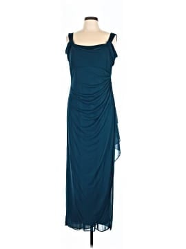sachin and babi light blue dress Alex Evenings Smoke Evening Gown Size 14