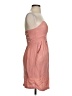 BCBGeneration Solid Pink Cocktail Dress Size 2 - photo 4