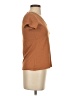 Max Studio 100% Cotton Brown Short Sleeve T-Shirt Size S - photo 4