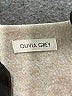 Olivia Grey Tan Turtleneck Sweater Size L - photo 7