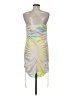 Do & Be 100% Polyester Tie-dye Green Cocktail Dress Size M - photo 2
