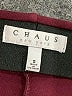 Chaus Solid Burgundy Casual Pants Size S - photo 4