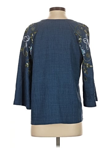 Olivia & Martin 3/4 Sleeve Blouse (view 2)