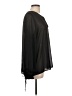Lisa 100% Polyester Black Long Sleeve Blouse Size L - photo 4