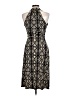 Evan Picone Graphic Black Cocktail Dress Size 10 (petite) - photo 2