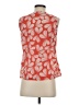 Boden Tropical Orange Sleeveless Blouse Size 4 - photo 2