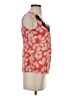 Boden Tropical Orange Sleeveless Blouse Size 4 - photo 4