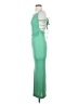 Unbranded 100% Polyester Solid Green Cocktail Dress Size S (estimated) - photo 5