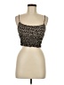 Audrey 3+1 100% Polyester Floral Black Tube Top Size S - photo 1