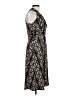 Evan Picone Graphic Black Cocktail Dress Size 10 (petite) - photo 4