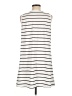Unbranded 100% Polyester Stripes Ivory Casual Dress Size L - photo 2