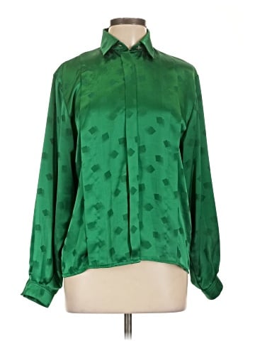 Jaeger Long Sleeve Blouse (view 1)
