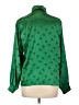 Jaeger 100% Polyester Green Long Sleeve Blouse Size L - photo 2