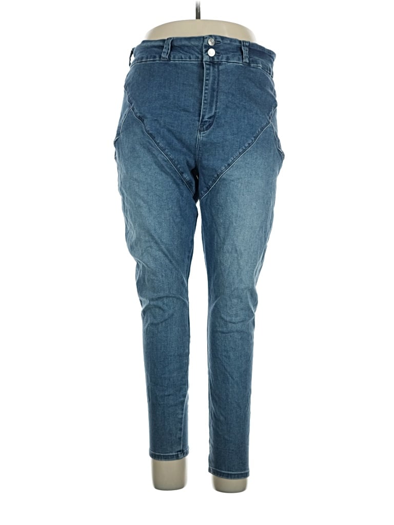 Pre-owned Fashion Nova Jeans In Blue