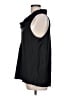 Ann Taylor 100% Polyester Black Sleeveless Blouse Size L - photo 5