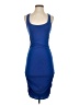 Express Solid Blue Cocktail Dress Size XS - photo 1