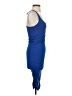 Express Solid Blue Cocktail Dress Size XS - photo 4