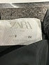 Zara 100% Polyester Black Coat Size 9 - photo 3