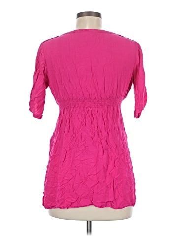 Oh! Mamma Short Sleeve Blouse (view 2)