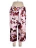 Assorted Brands Floral Pink Casual Pants Size XL - photo 1