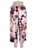 Assorted Brands Floral Pink Casual Pants Size XL - photo 2