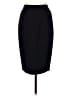 Karl Lagerfeld 100% Wool Solid Black Wool Skirt Size EU 36 / US 6 - photo 1