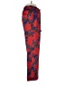 J.Crew Collection 100% Polyester Print Red Casual Pants Size 0 - photo 4