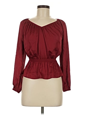 MICHAEL Michael Kors Long Sleeve Blouse (view 1)