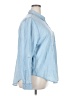 Caslon 100% Cotton Blue Long Sleeve Button-Down Shirt Size 2X - photo 4