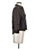 L'Agence 100% Silk Animal Print Brown 3/4 Sleeve Silk Top Size XXS - photo 4