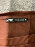 Zara Burgundy Bodysuit Size S - photo 3