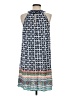 Red Camel 100% Rayon Print Blue Casual Dress Size XS - photo 2